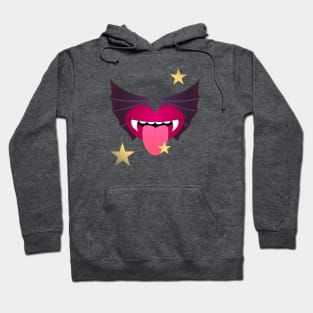 Vampire Kisses the Night Hoodie